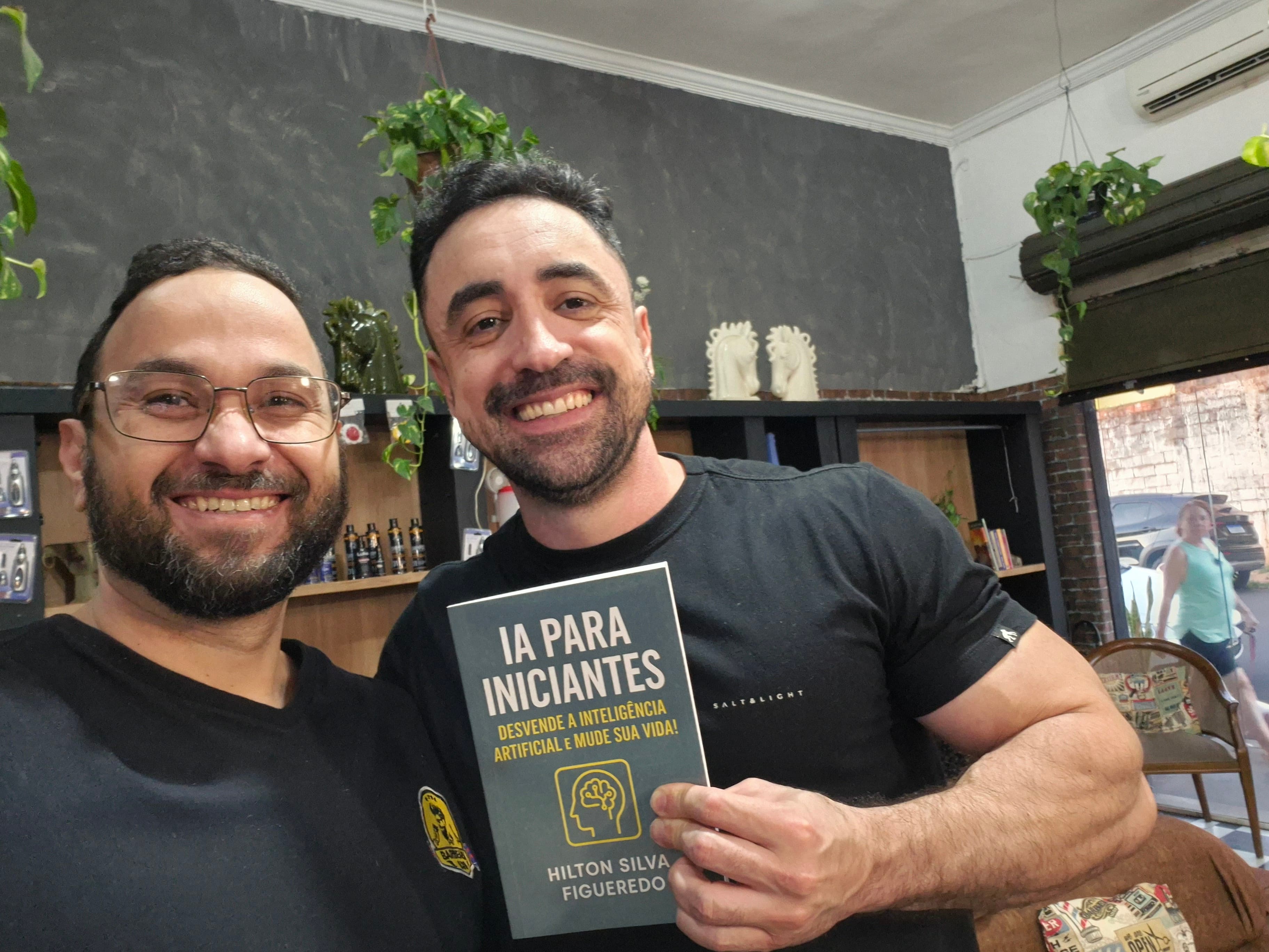 Leitor 3 com o livro IA para Iniciantes