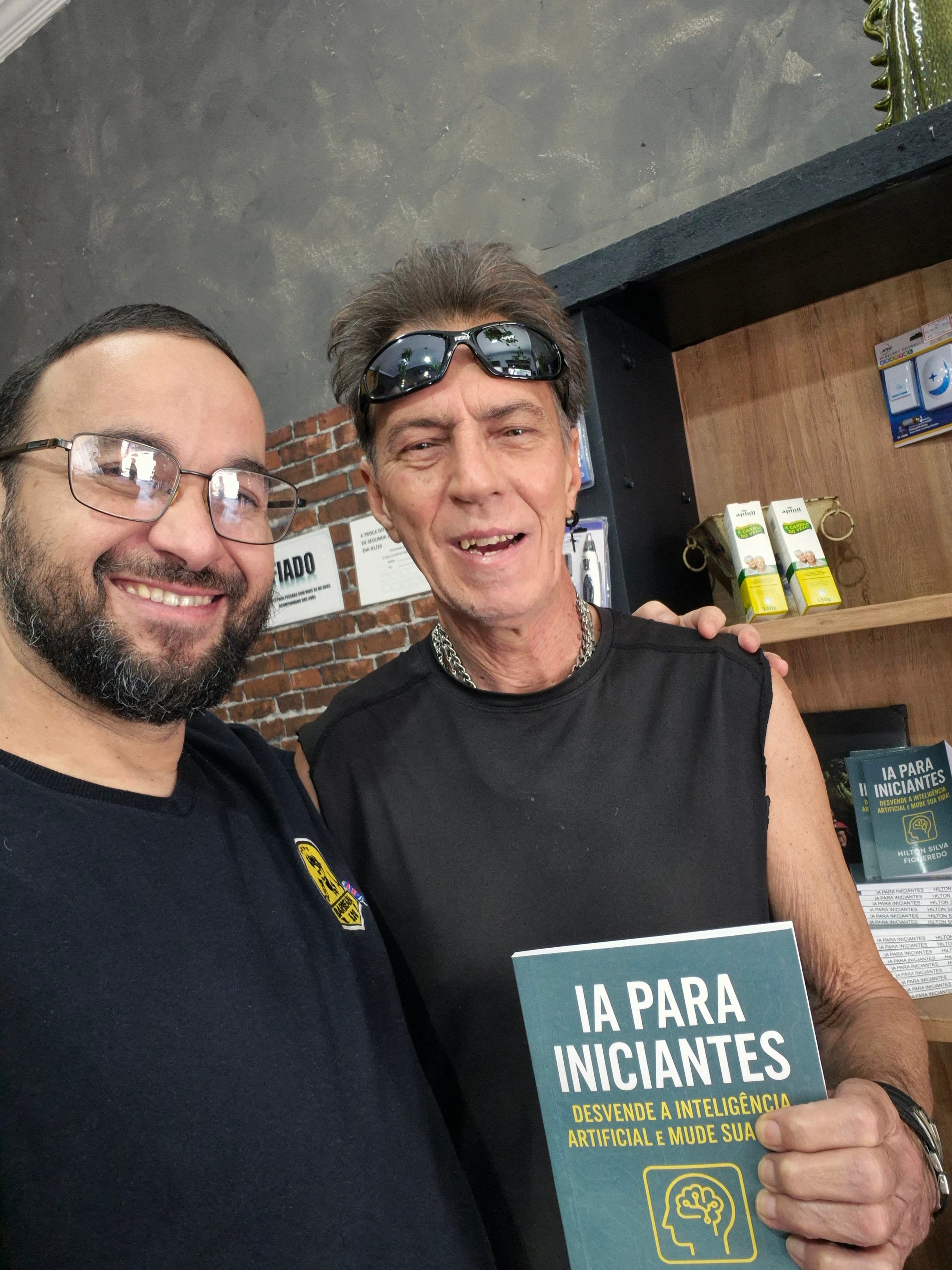 Leitor 7 com o livro IA para Iniciantes